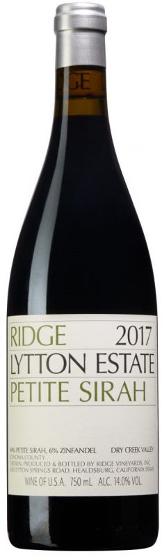 Ridge Lytton Petite Sirah_wineaffair
