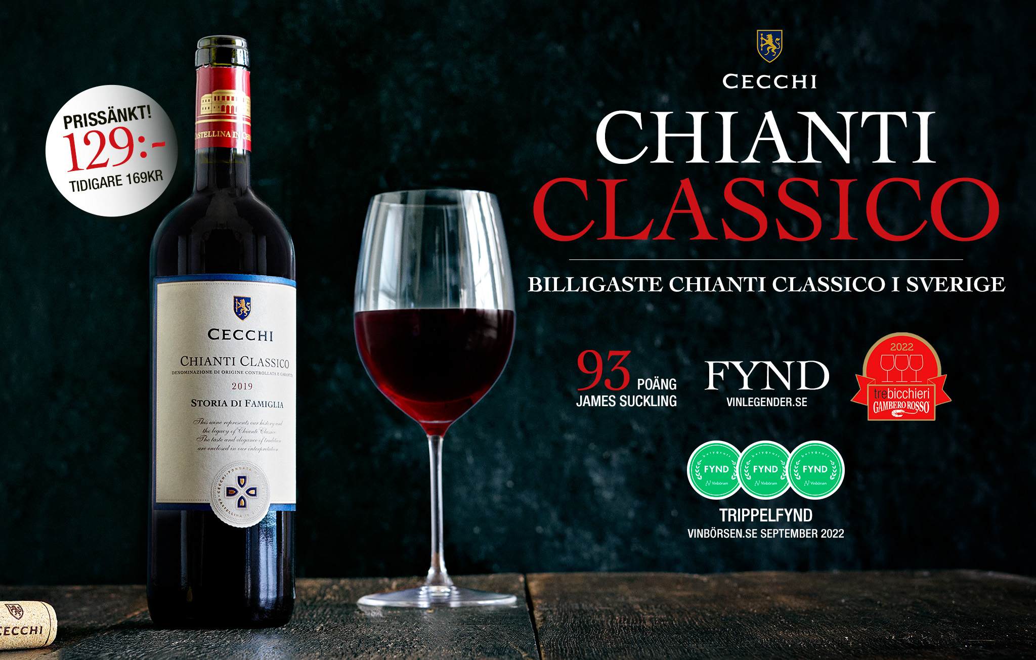 Cecchi Chianti Classico Storia di Famiglia - Beställ via Wine Affair