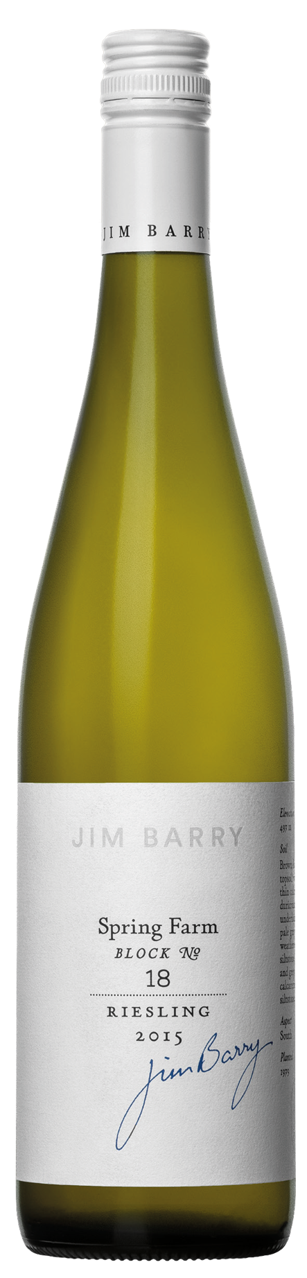 Jim Barry Spring Farm Riesling Block 18 2015