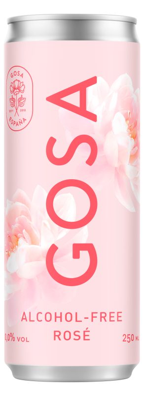 Alkoholfritt rosévin från GOSA