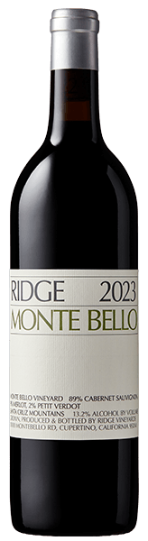 Ridge Vineyards Monte Bello